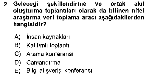 MAI202U Marka İletişiminde Analiz ve Araştırma 2 çıkmış sınav sorusu 2