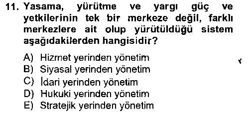 MLY302U Mahalli İdareler Maliyesi çıkmış sınav sorusu 3