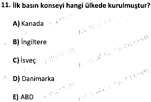 YMG1009 Gazeteciliğe Giriş çıkmış sınav sorusu 3