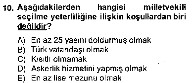 HUK116U Anayasa 2 çıkmış sınav sorusu 2