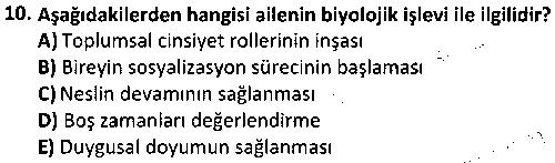 SOS2003 Kurumlar Sosyolojisi çıkmış sınav sorusu 2