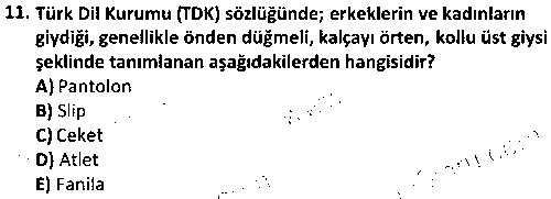 TMT2003 Moda Çizim Teknikleri çıkmış sınav sorusu 3