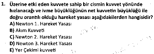 SPB3009 Spor Biyomekaniği çıkmış sınav sorusu 1
