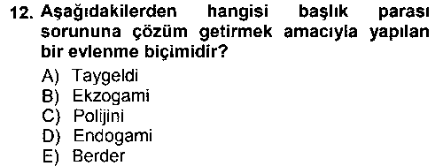 SOS305U Aile Sosyolojisi çıkmış sınav sorusu 3