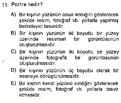 FOT103U Fotoğraf Tarihi çıkmış sınav sorusu 2