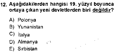 TAR301U Yakınçağ Avrupa Tarihi çıkmış sınav sorusu 2