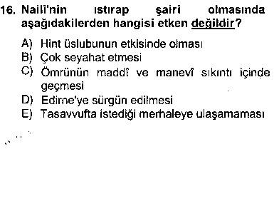 EDB304U Türk Edebiyatının Mitolojik Kaynakları çıkmış sınav sorusu 1