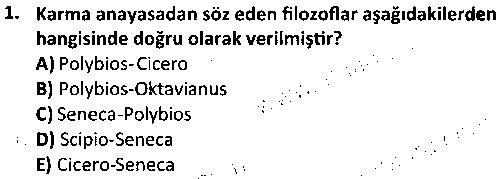KAM3010 Siyasi Düşünceler Tarihi çıkmış sınav sorusu 1
