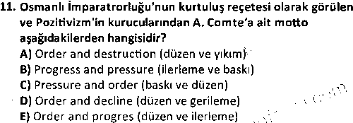 SOH1010 Türkiyenin Toplumsal ve Ekonomik Yapısı çıkmış sınav sorusu 3