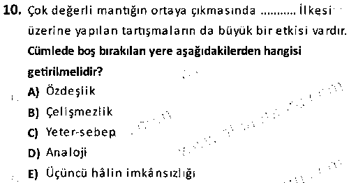 SOS2010 Modern Mantık çıkmış sınav sorusu 2