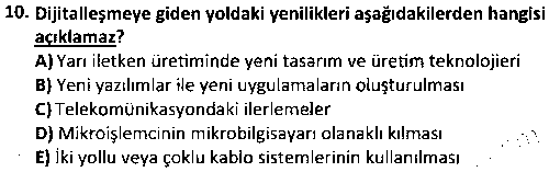 HIT2004 Kültürlerarası İletişim çıkmış sınav sorusu 2