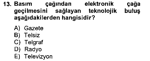 ILT102U Yeni İletişim Teknolojileri çıkmış sınav sorusu 3