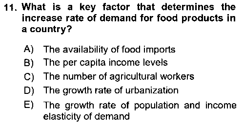 IKT459U Agricultural Economics çıkmış sınav sorusu 3