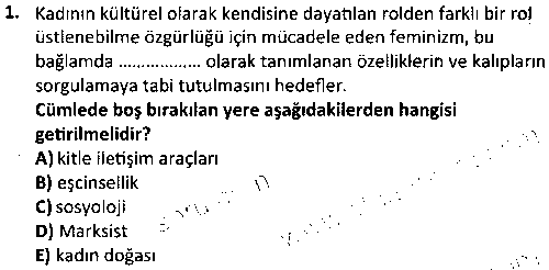 REK2005 Reklam Analizleri çıkmış sınav sorusu 1