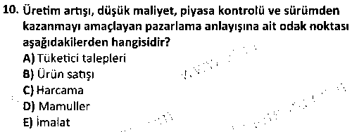 RKR2005 Rekreasyon İşletmeciliği çıkmış sınav sorusu 2