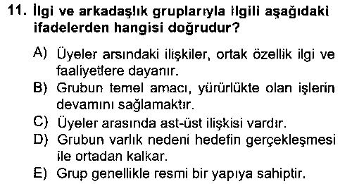 PSI202U Sosyal Psikoloji 2 çıkmış sınav sorusu 2