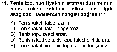 IKT106U Spor Ekonomisi çıkmış sınav sorusu 3