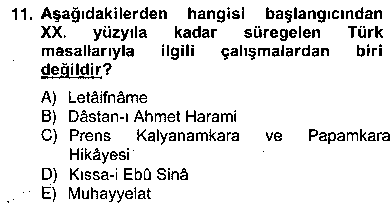 EDB206U Halk Masalları çıkmış sınav sorusu 3