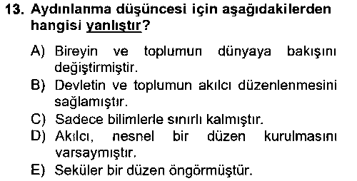 SOS314U Din ve Toplum çıkmış sınav sorusu 3