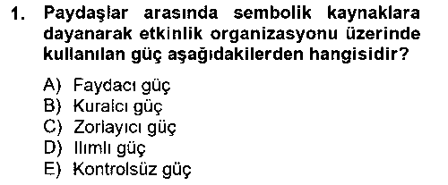 SYT202U Etkinlik Yönetimi çıkmış sınav sorusu 1