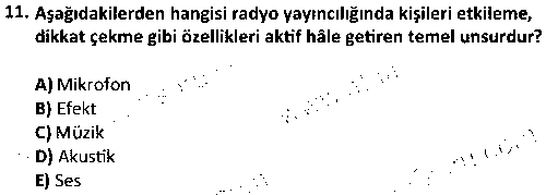 HIT1006 İletişim Tarihi ve Sosyolojisi çıkmış sınav sorusu 3