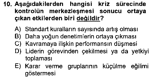 ILT202U Kriz İletişimi Ve Yönetimi çıkmış sınav sorusu 2
