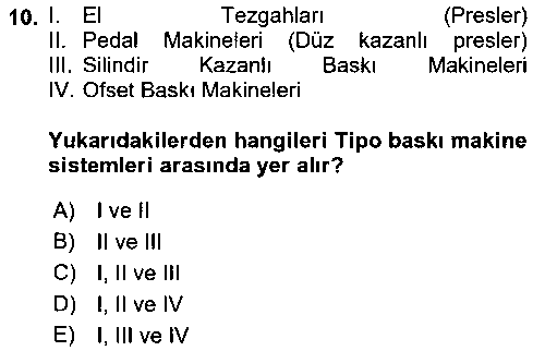 GIT204U Grafik Üretim Ve Dijital Çoğaltım Teknikleri çıkmış sınav sorusu 2