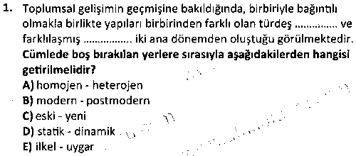 HIT1006 İletişim Tarihi ve Sosyolojisi çıkmış sınav sorusu 1
