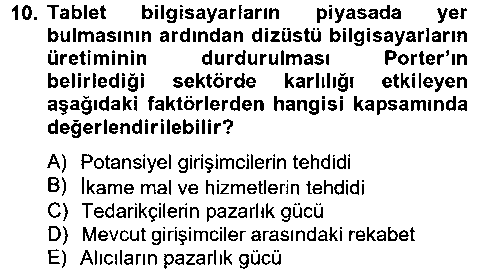 ISY202U İş Planı çıkmış sınav sorusu 2