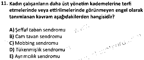 SKİB2003 İnsan Kaynakları Yönetimi çıkmış sınav sorusu 3