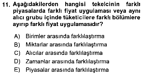 SHU203U Havayolu İşletmelerinde Finansal Yönetim çıkmış sınav sorusu 3