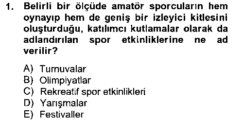 TRZ202U Kongre ve Etkinlik Yönetimi çıkmış sınav sorusu 1