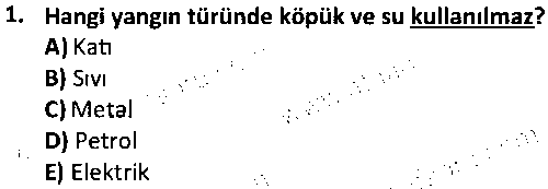 İSGLT1012 Çalışma Ortamında Risk Etmenleri çıkmış sınav sorusu 1