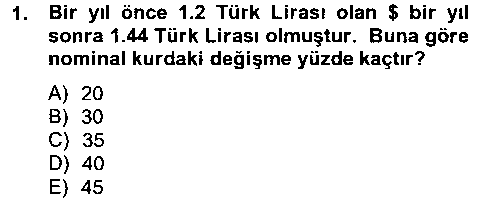 IKT204U Makro İktisat çıkmış sınav sorusu 1