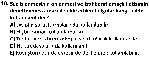 OGK2004 Organizasyon Güvenliği çıkmış sınav sorusu 2