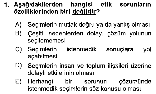 GIT407U Tasarım Etiği ve Hukuku çıkmış sınav sorusu 1