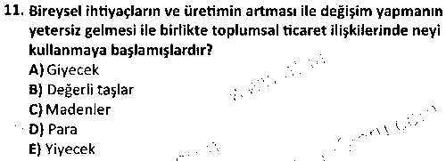 SOS4004 Eğitim Sosyolojisi çıkmış sınav sorusu 3