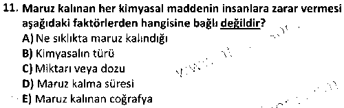 ISG1006 İş Hijyeni çıkmış sınav sorusu 3