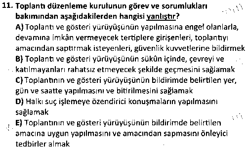 OGK2004 Organizasyon Güvenliği çıkmış sınav sorusu 3