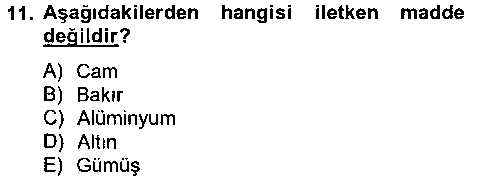 EID202U Elektrik Bakım, Arıza Bulma ve Güvenlik çıkmış sınav sorusu 2