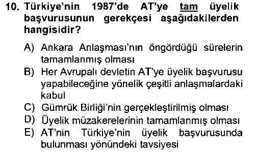 ULI404U Türk Dış Politikası 2 çıkmış sınav sorusu 2