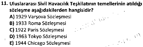 SHI2002 Meteoroloji çıkmış sınav sorusu 3