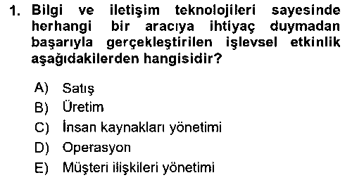 TRZ116U Dijital Turizm çıkmış sınav sorusu 1