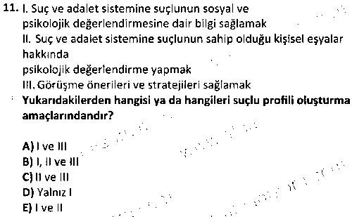 SOH3002 Adli Sosyal Hizmet çıkmış sınav sorusu 3