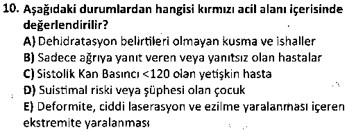 LAB2003 Tıbbi Kayıt ve Hastane Otomasyonu çıkmış sınav sorusu 2