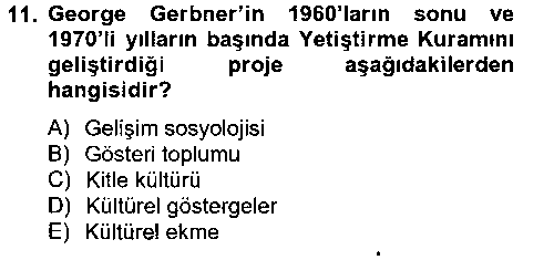 ILT112U İletişim Kuramları çıkmış sınav sorusu 2