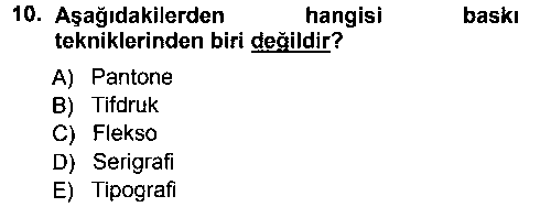 HIT201U Halkla İlişkiler Uygulama Teknikleri çıkmış sınav sorusu 2