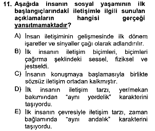 SOS316U Medya Sosyolojisi çıkmış sınav sorusu 3