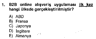 PMY202U E-Perakendecilik çıkmış sınav sorusu 1