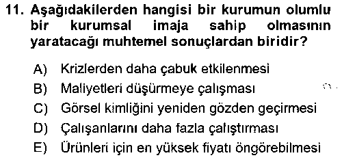 ILT208U Kurumsal Kimlik Ve İmaj Yönetimi çıkmış sınav sorusu 3